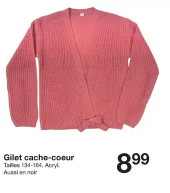 Zeeman Gilet Cache-Coeur offre