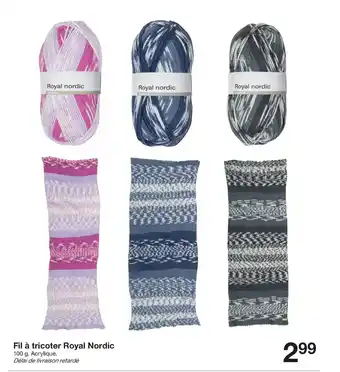 Zeeman Fil a Tricoter Royal Nordic offre