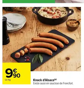 Carrefour Knack d'Alsace offre