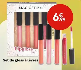 Maxi Bazar Magicstudio set de gloss à lèvres offre