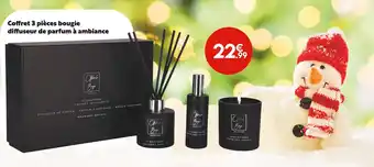 Maxi Bazar Coffret 3 pièces bougie diffuseur de parfum à ambiance offre