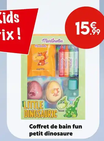 Maxi Bazar Martinelia coffret de bain fun petit dinosaure offre