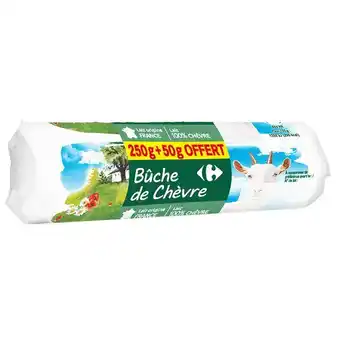 Carrefour Carrefour bûche de chèvre offre