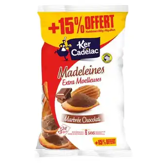 Carrefour Ker cadélac madeleines extra moelleuses offre