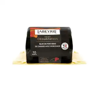 Carrefour Labeyrie bloc de foie gras de canard avec morceaux dégustation offre