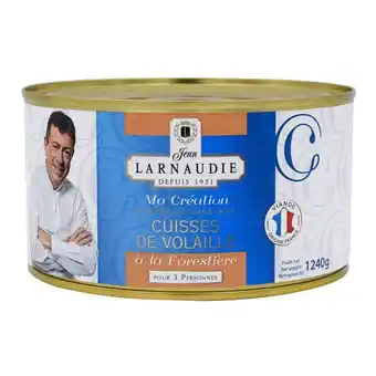 Carrefour Jean larnaudie cuisses de volaille ma création offre