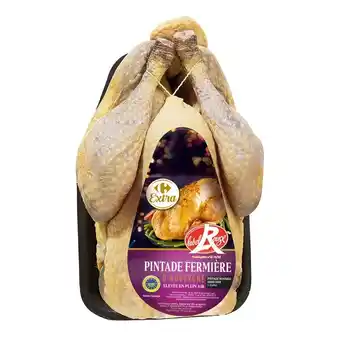Carrefour Carrefour extra pintade fermière d'auvergne label rouge offre