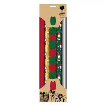 Carrefour Market Kit papier cadeau enfant x 4 offre