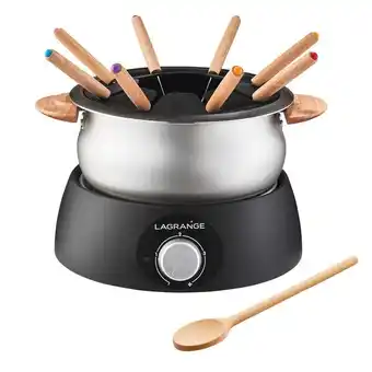 Carrefour Lagrange appareil à fondue offre
