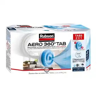 Carrefour Rubson lot de 4 recharges neutres absorbeur aero 360 offre