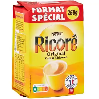 Carrefour Market Nestlé ricoré original format spécial offre
