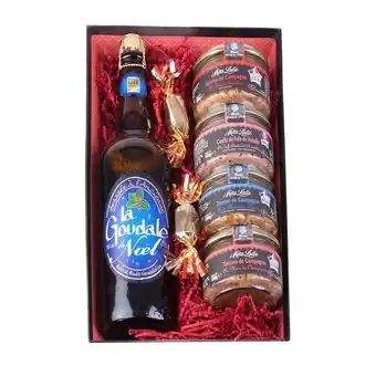 Carrefour Market La goudale et mere lalie corbeille de noël offre