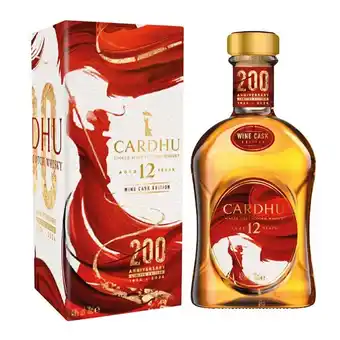 Carrefour Market Cardhu single malt scotch whisky offre