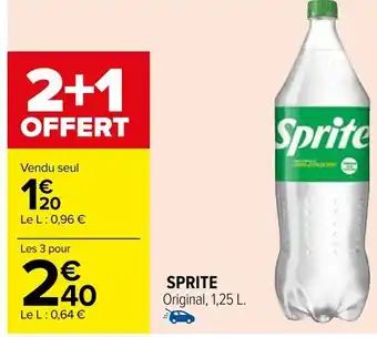 Carrefour SPRITE offre