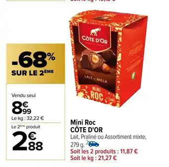 Carrefour Mini Roc CÔTE D'OR offre