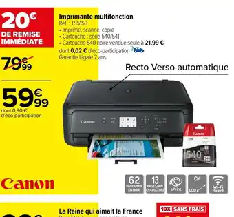 Carrefour Imprimante multifonction offre