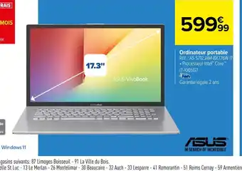 Carrefour Ordinateur portable offre