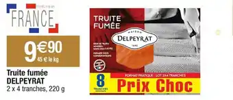 Truite fumée DELPEYRAT