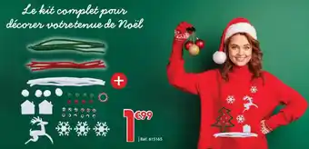 Gifi Le kit complet pour décorer votretenue de noël offre