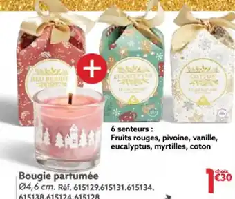 Gifi Bougie partumée offre