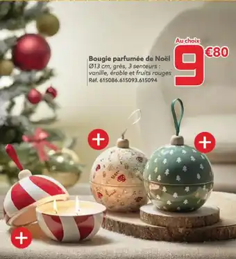Gifi Bougie parfumée de Noël offre
