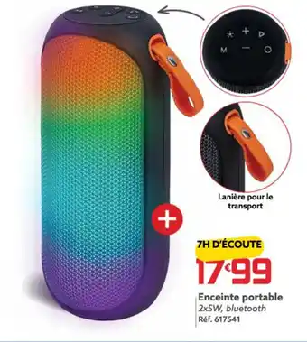 Gifi Enceinte portable offre
