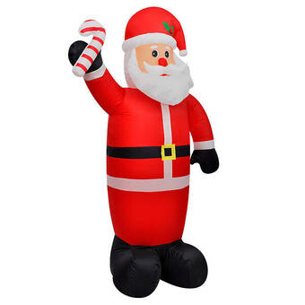 Bricomarché Vidaxl père noël gonflable avec led 240 cm offre