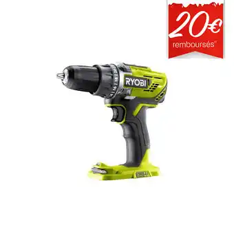 Bricomarché Perceuse-visseuse ryobi 18v oneplus sans batterie ni chargeur r18dd3-0 offre