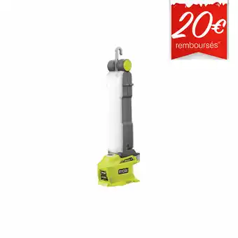 Bricomarché Lampe led modulable ryobi 18v oneplus 850 lumens - sans batterie ni chargeur r18alf-0 offre