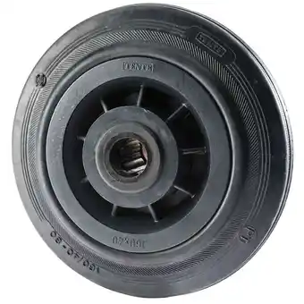 Bricorama Roue pleine ø 160 x 40 mm axe de 20 mm offre