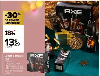 Carrefour Market Coffret 3 produits AXE offre
