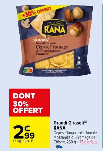 Carrefour Market Grandi Girasoli(P) RANA offre