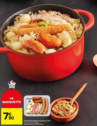Choucroute garnie Ă la graisse d'oie(n)