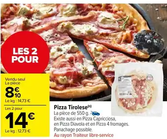 Carrefour Market Pizza Tirolese(n) offre
