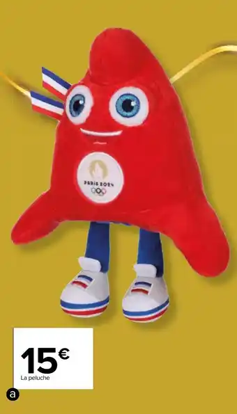 Carrefour Market Mascotte des Jeux Olympiques de Paris 2024 offre