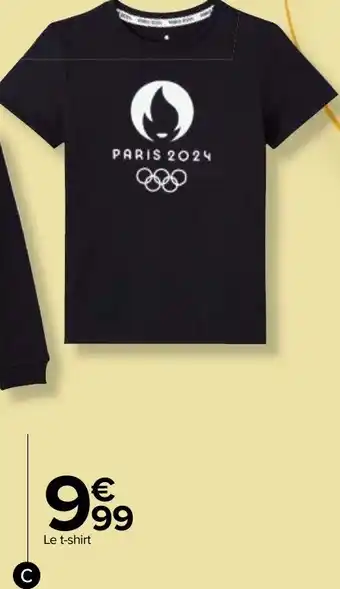 Carrefour Market T-shirt enfant des Jeux Olympiques offre