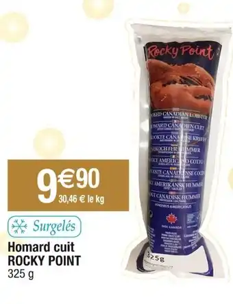 Cora x Carrefour Homard cuit ROCKY POINT offre