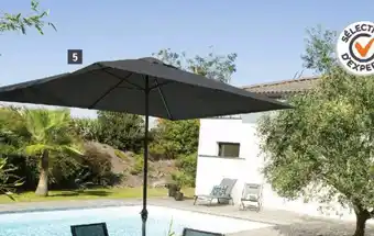 E.Leclerc Parasol Droit Rectangulaire offre