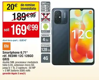 Cora x Carrefour Smartphone 6.71 offre