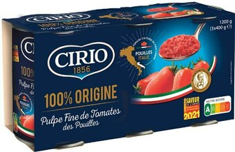 Auchan PULPE FINE DE TOMATES DES POUILLES offre