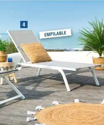 E.Leclerc Bain de soleil empilable offre