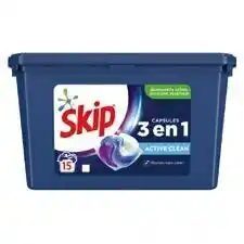 Auchan BON PLAN SUR LA GAMME DE LESSIVES ÉCODOSES DE LA MARQUE SKIP offre