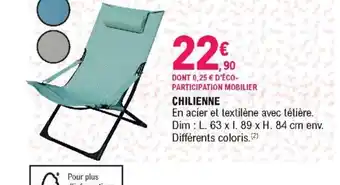 E.Leclerc Chilienne offre