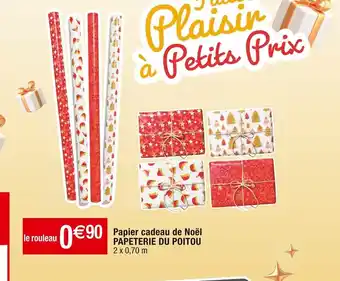 Cora x Carrefour Papier cadeau de Noël offre
