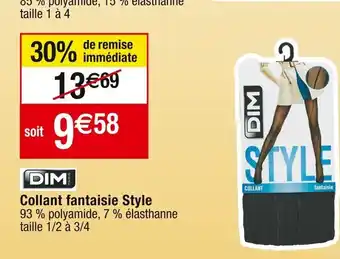 Cora x Carrefour Collant fantaisie Style offre