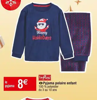 Cora x Carrefour Pyjama polaire enfant offre