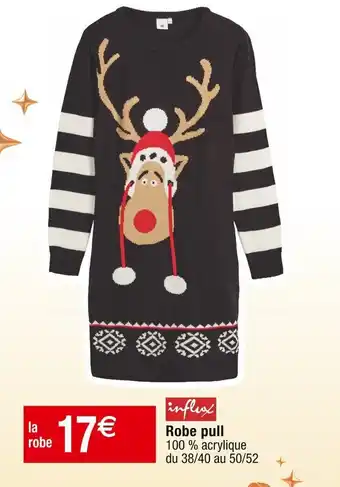 Cora x Carrefour Robe pull offre