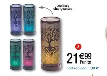 Cora x Carrefour Diffuseur de parfum lumineux arbre de vie offre