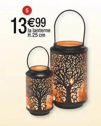 Cora x Carrefour Lanterne tree of life offre