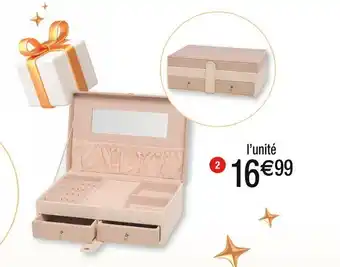 Cora x Carrefour Boite a Bijoux offre